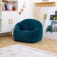 icon Kids High Rest Beanbag in Corduroy in Teal