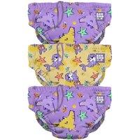 Bambino Mio Reusable Swim Nappy - 3 Pack in Purple | Size: 6-12 m