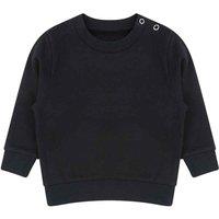 Larkwood Plain Sweatshirt in Black | Size: 18-24 m