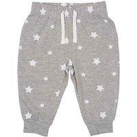Larkwood Stars Lounge Pants in Pale Grey | Size: 12-18 m