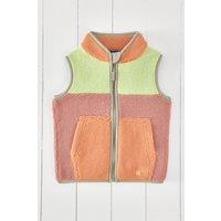 Grass & Air Borg Gilet in Pink | Size: 3-4 Years