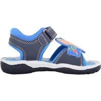 ABSOLUTE FOOTWEAR Boy's Childrens Cartoon Rabbit Touch & Close Strap Summer Sandals in Blue | Size: Infant 8