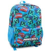 Minecraft Backpack | Unisex Kids Blue | Official Merch
