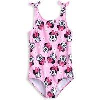 Disney Girl's 1 Piece Swimming Costume | Pink | Official Merch | Size: 2-3 Years