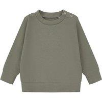 Larkwood Plain Sweatshirt in Khaki | Size: 18-24 m