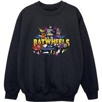 DC Comics Boy's Heroes Sweatshirt in Black | Size: 5-6 Years