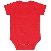 Larkwood Essential Short-Sleeved Bodysuit in Red | Size: 12-18 m