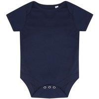 Larkwood Essential Short-Sleeved Bodysuit in Navy | Size: 0-3 m