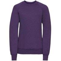 JERZEES Plain Red Sweatshirt in Purple | Size: 3-4 Years