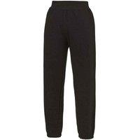 AWDis Cool Cuffed Jogging Bottoms in Black | Size: 7-8 Years