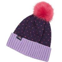Tikaboo Heart Bobble Beanie in Lilac | Size: 5-8 Years