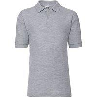 Russell Pique Polo Shirt in Grey | Size: 1-2 Years