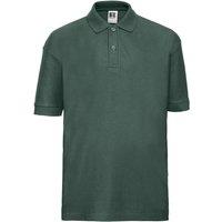 Russell Pique Polo Shirt in Bottle Green | Size: 3-4 Years