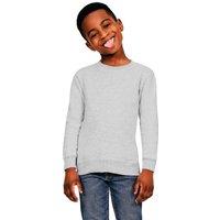 Casual Classics Blended Ringspun Cotton Sweatshirt in Grey | Size: 1-2 Years