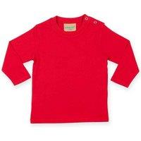 Larkwood Long-Sleeved T-Shirt in Red | Size: 3-4 Years