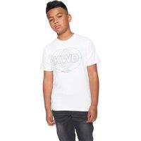 Kings Will Dream Boy's Orbital T-Shirt in Off-White | Size: 9-10 Years