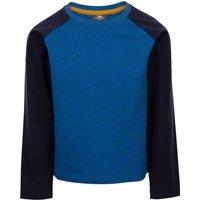 Trespass Boy's Colley Long-Sleeved T-Shirt in Blue | Size: 3-4 Years