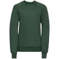 JERZEES Raglan Sweatshirt in Bottle Green | Size: 1-2 Years