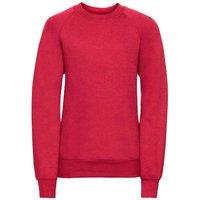JERZEES Raglan Sweatshirt in Red | Size: 1-2 Years