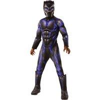 Rubie's Kids Deluxe Black Panther Battle Suit Costume From Marvel Endgame | Size: Large