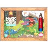 Tiger Tribe Magic Dinosaurs Kids Painting Set