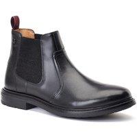 Base London Men's Bloom Chelsea Boot in Black | Size: 11
