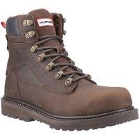 Hunter Men's Tornado Safety Boot in Brown | Size: 10