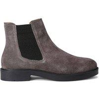 KG Kurt Geiger Men's 'Douglas' Suede Boots in Dark Grey | Size: 11