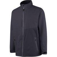 Island Green Men's Stretch Waterproof Golf Jacket in Charcoal | Size: Large