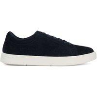 Dune London Men's 'Tais' Suede Trainers in Navy | Size: 8