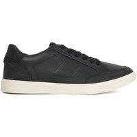 Dune London Men's 'Tabor' Leather Trainers in Black | Size: 8