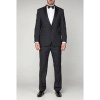 Scott Men's Plain Dresswear Mixer Trousers in Black | Size: 54S