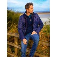 Brakeburn Men's Taplow Diamond Quilted Jacket in Navy | Size: 2XL