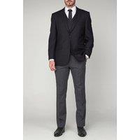 Scott Men's Black Herrigbone Waistcoat | Size: 36R