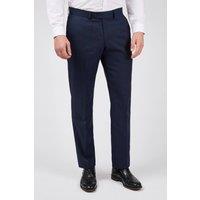 Scott Men's Sharkskin Premier Trousers in Blue | Size: 38L