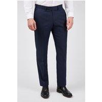 Scott Men's Sharkskin Premier Trousers in Blue | Size: 40L