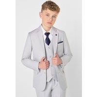 Roco Men's Monaco - 5 Piece Stone Beige Slim Fit Wedding Suit | Size: 16 Years