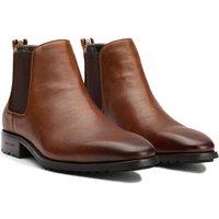 SIMON CARTER Men's Clover 3 Chelsea Boots in Tan | Size: 8