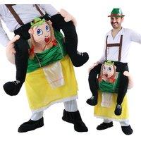 I Love Fancy Dress Men's Bavarian Lady Pick Me Up | Size: 3 Pack