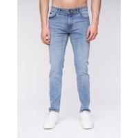 Henleys Men's Mayhen Slim Fit Jeans in Light Blue | Size: W40 L32