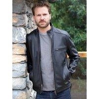 Lakeland Leather Men's 'Penton' Leather Jacket in Black | Size: 46R