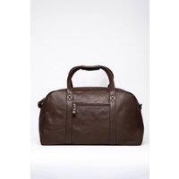 Lakeland Leather Men's 'Silloth' Leather Large Holdall in Brown