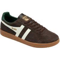 Gola Classics Men's 'Hurricane Suede' Lace-Up Trainers in Brown | Size: 7