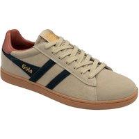 Gola Classics Men's 'Equipe Suede II' Suede Lace-Up Trainers in Grey | Size: 8