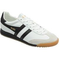 Gola Classics Men's 'Torpdeo Leather' Lace-Up Trainers in White | Size: 10