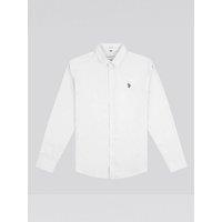 U.S. POLO ASSN. Men's Stretch Cotton Poplin Shirt | Size: Small