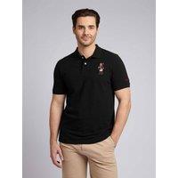 U.S. POLO ASSN. Men's Chuck Polo Shirt in Black | Size: Large