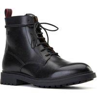 Base London Men's Brunel 7 Eyelet Boot in Black | Size: 9