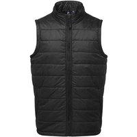 Premier Men's Recyclight Padded Gilet in Black | Size: Large
