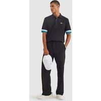 Nautica Men's Keanu Polo Shirt in Black | Size: Medium